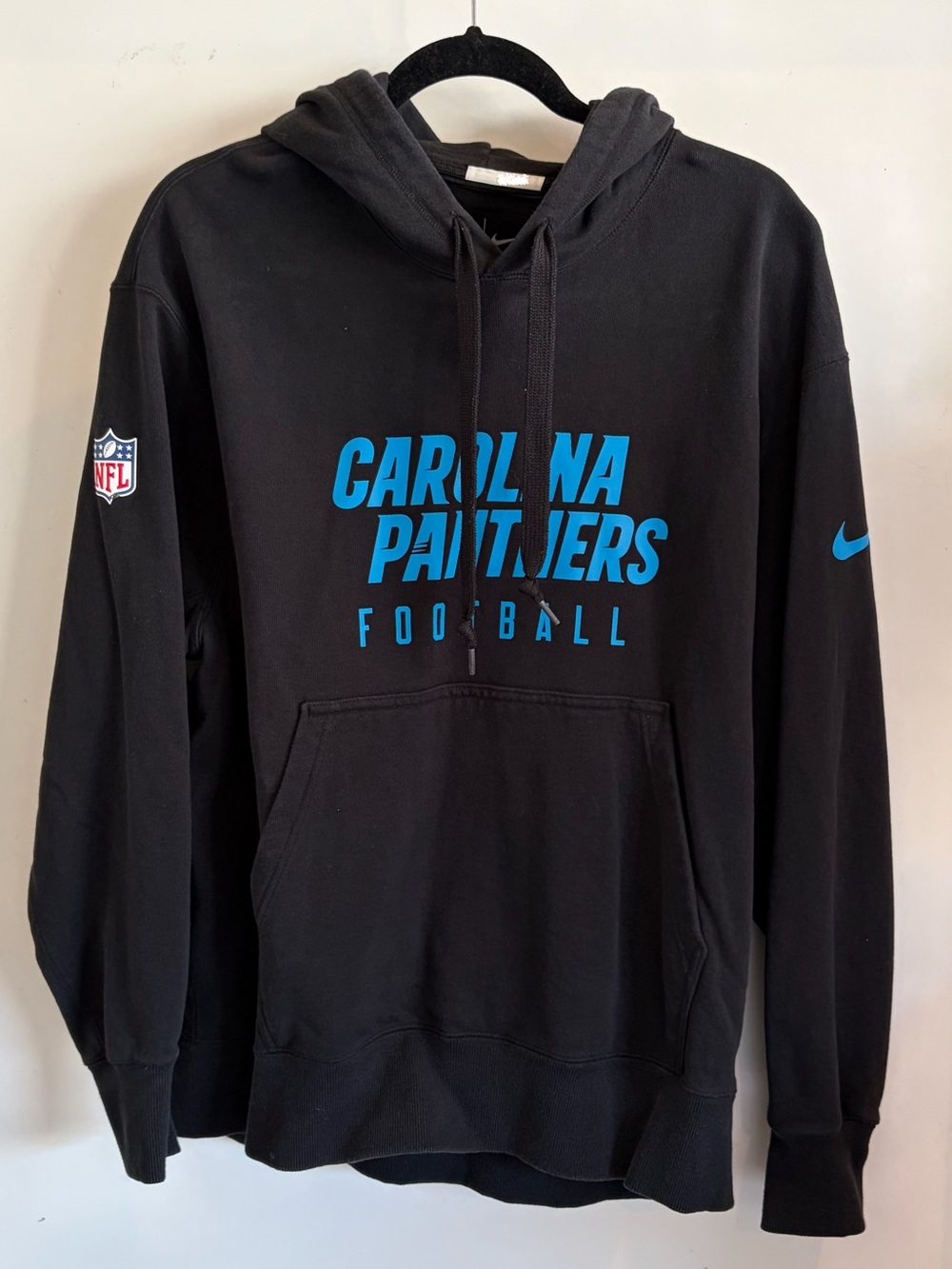 Carolina Panthers Nike Quarter-Zip Sweatshirt